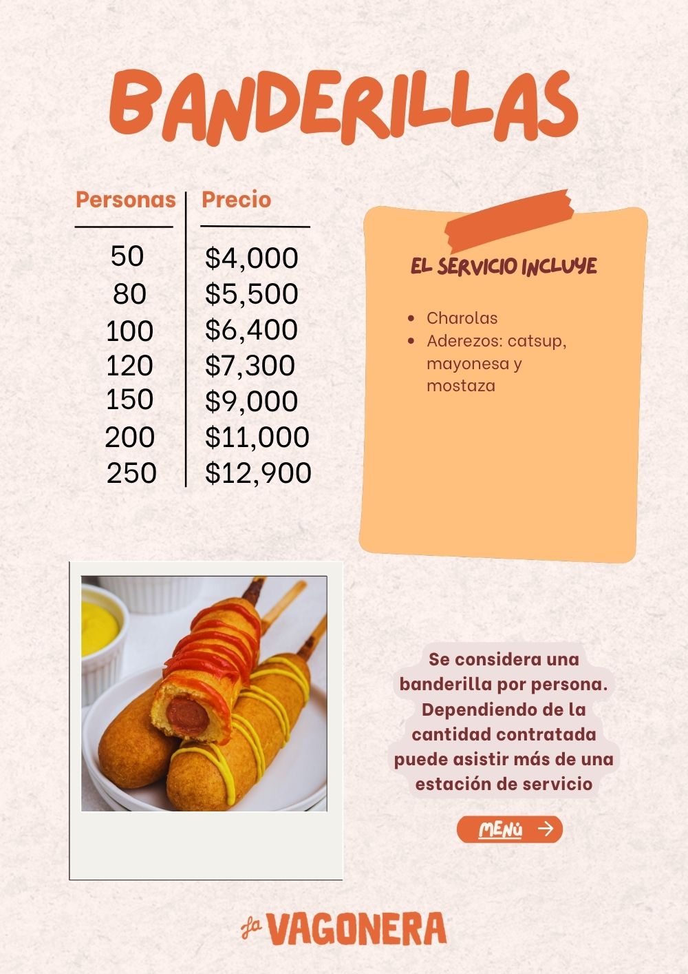 La Vagonera — Banderillas
