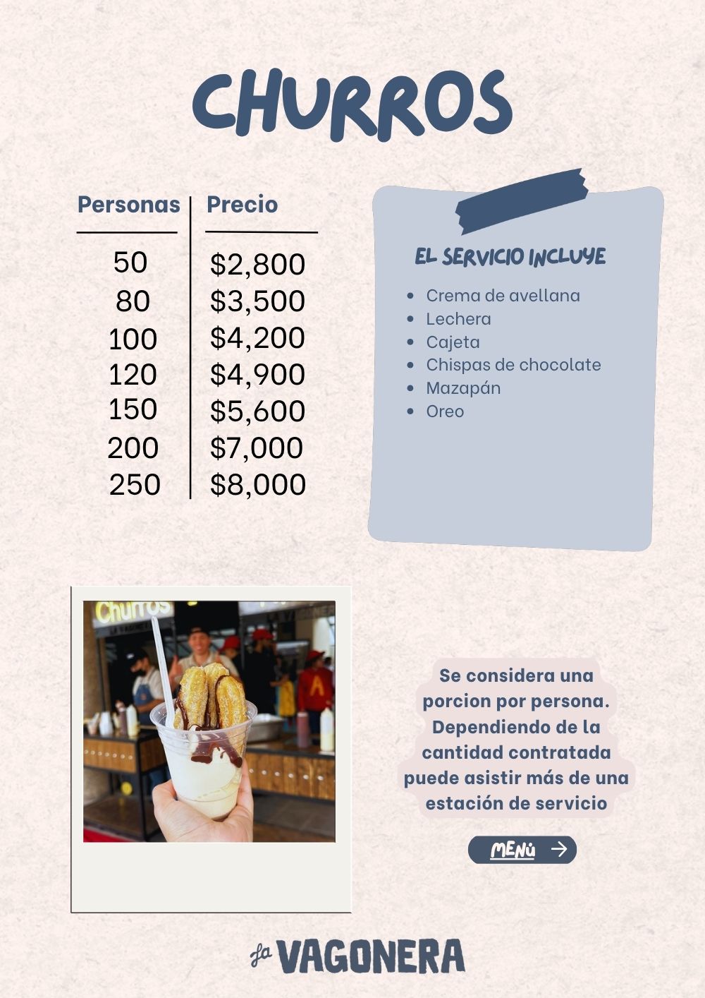 La Vagonera — Churros